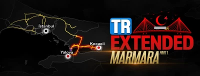 TR Extended Map v1.7 for ETS2 v1.50