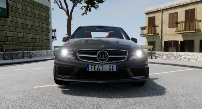 Mercedes C63 AMG BRABUS / 507 / STAGE1-2-3 (FACELIFT) v1.0 0.32.x