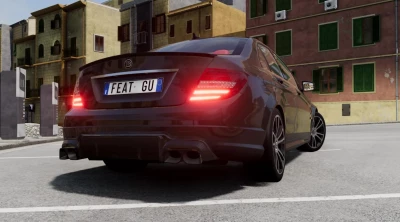 Mercedes C63 AMG BRABUS / 507 / STAGE1-2-3 (FACELIFT) v1.0 0.32.x