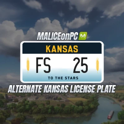 Alternate Kansas License Plate v1.0.0.0