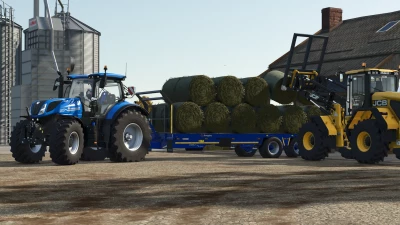 Broughan 28 Foot Low Bed Flat Trailer v1.0.0.0
