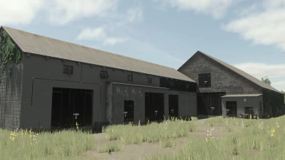 Cow Barn With Garages v1.0.0.0