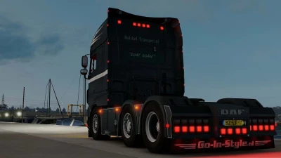 DAF XF 106 530 Ragnar Hulshof+ Schmitz Trailer v15.0