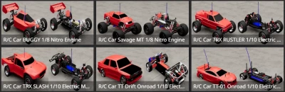 DEFINITIVE BEAMNG RC CAR PACK FREE VERSION - 6 CARS v1.0