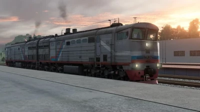Diesel locomotive 2TE10M v1.0 0.34.x