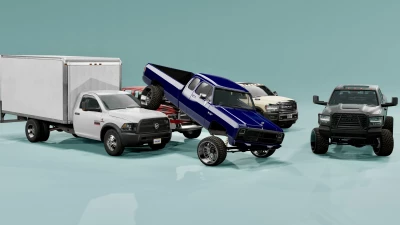 Dodge Ram Legacy: Generations Pack v1.0