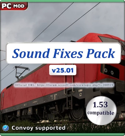 ETS2 Sound Fixes Pack v25.01