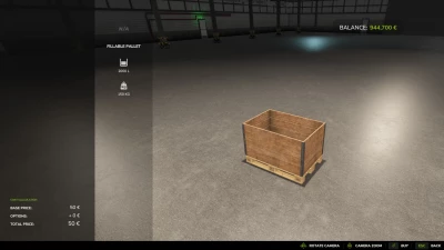 Fillable Pallet v1.0.0.0