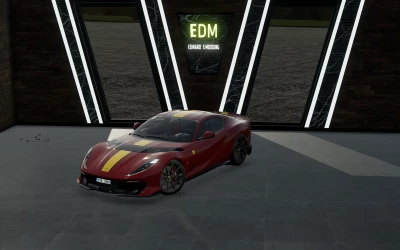 Fs22 Edm Ferrari 812 Competizione V1.0.0.0