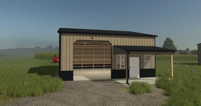 FS25 32x40 Shed with Porch v1.0.0.0