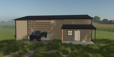 FS25 40x60 Shed With Porch v1.0.0.0