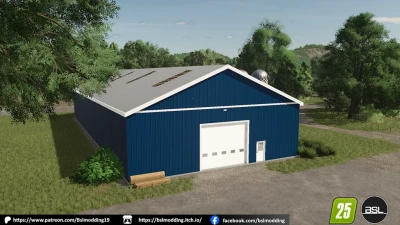 FS25 65x150 shed v1.0.0.0