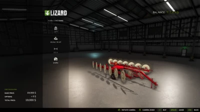 FS25 Farm King Rake v1.0.0.0