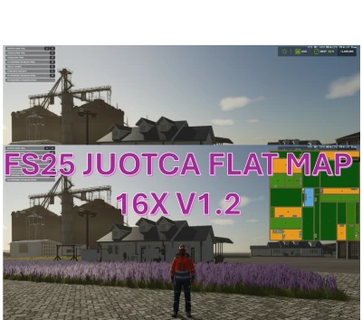 FS25 Juotca Flat Map 16X V1.2