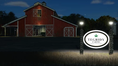 FS25 Tegridy Farm Sign v1.0.0.0