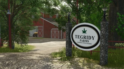FS25 Tegridy Farm Sign v1.0.0.0