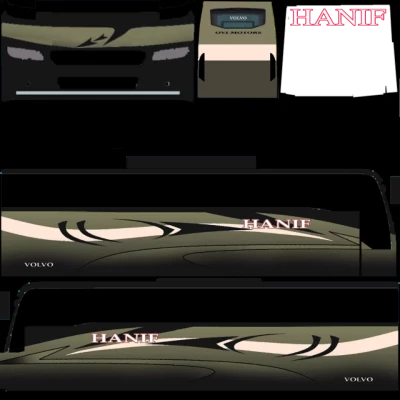 Hino Ak1J Capsul Body Bus Mod with Bd Skin 1.27 & 1.28