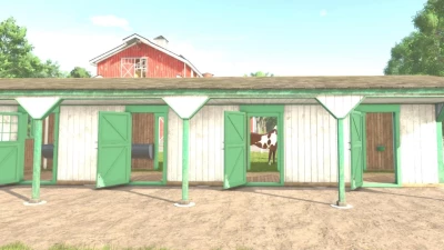 Horse stable with working doors V1.0.0.2