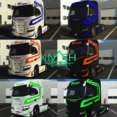 Iveco S-way Skins v1.0