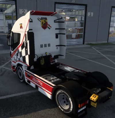 Iveco Stralis Hi-way Abarth Skin v1.0