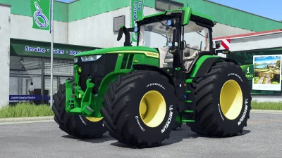 John Deere with Engraved Michelin Tires v1.0.0.0