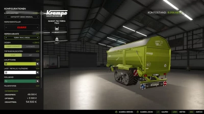 Krampe Bandit 750 TerraTrac WobbyTec v1.0.0.0