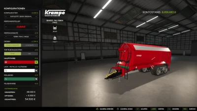 Krampe Bandit 750 TerraTrac WobbyTec v1.0.0.0