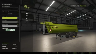 Meiller Tipper automatic LiftAchse v1.0.0.0