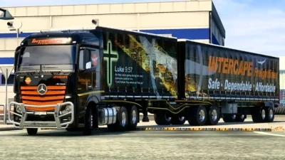 Mercedes Benz MP4 Actros Bullbars v1.0