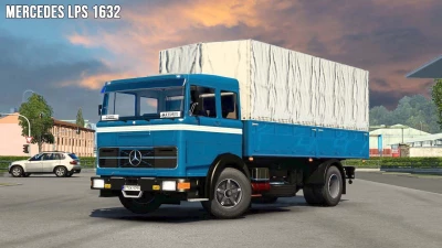 Mercedes LPS 1632 + Tandem Trailer v1.53