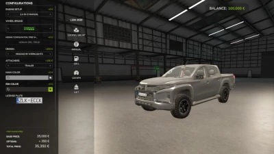 Mitsubishi L200 2020 v1.0.0.0