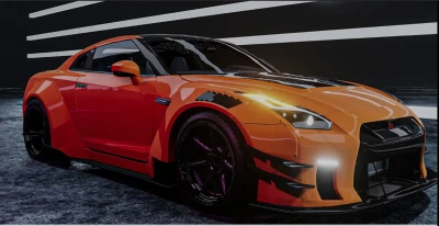 NISSAN GT-R R35 v2.3 0.33x
