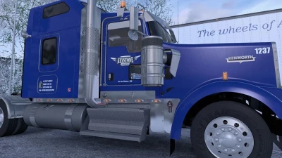 Ol' Blue skin for Kenworth W900 v1.0