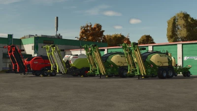 Pack Of Balers With Windrower v1.0.0.0