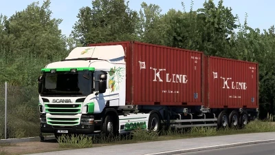 Paintable Griffin for Scania P, G series v1.2