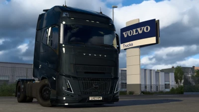 Painted parts for Volvo FH6 Aero v1.0