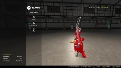 Reinforced cable winch 20T v1.0.0.0