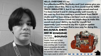 Scania DS11 Engine Sound V1.0