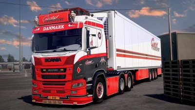 Scania R660 DANMARK + Trailer v1.53