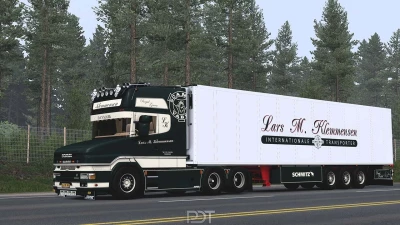 Scania T580 Klemmensen+Trailer v5.0 1.53