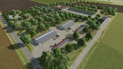 Schöner Starthof auf der Dakota 4-fach Map v1.0.0.0