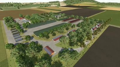 Schöner Starthof auf der Dakota 4-fach Map v1.0.0.0