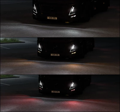 SCS Volvo FH6 Aero Foglights Reworked v1.0