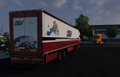 Skin for Trailer ASV LOGISTICA v1.0