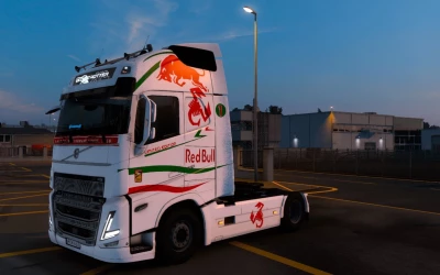 SKIN VOLVO FH5 REDBULL v1.0