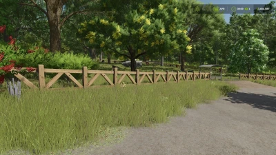 Small Cow Pasture with Wooden Fences AUTOWATER v1.0.0.0