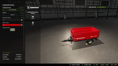 Small Unrealistic Agricultural Trailer v1.2.0.0