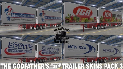 The Godfather's FTE Trailer Skins Pack v3.0