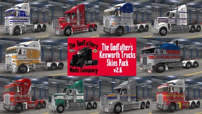 The Godfather's Kenworth Trucks Skins Pack v2.6