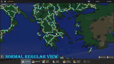 The World Background Map ETS2 v1.6